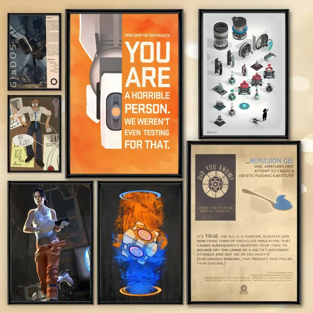 ملصق فيديو بوابة HD أنيمي الساخن لعبة موضوع 2 المغني/OST/فيلم مقاوم للماء ذاتية اللصق ديكور المنزل