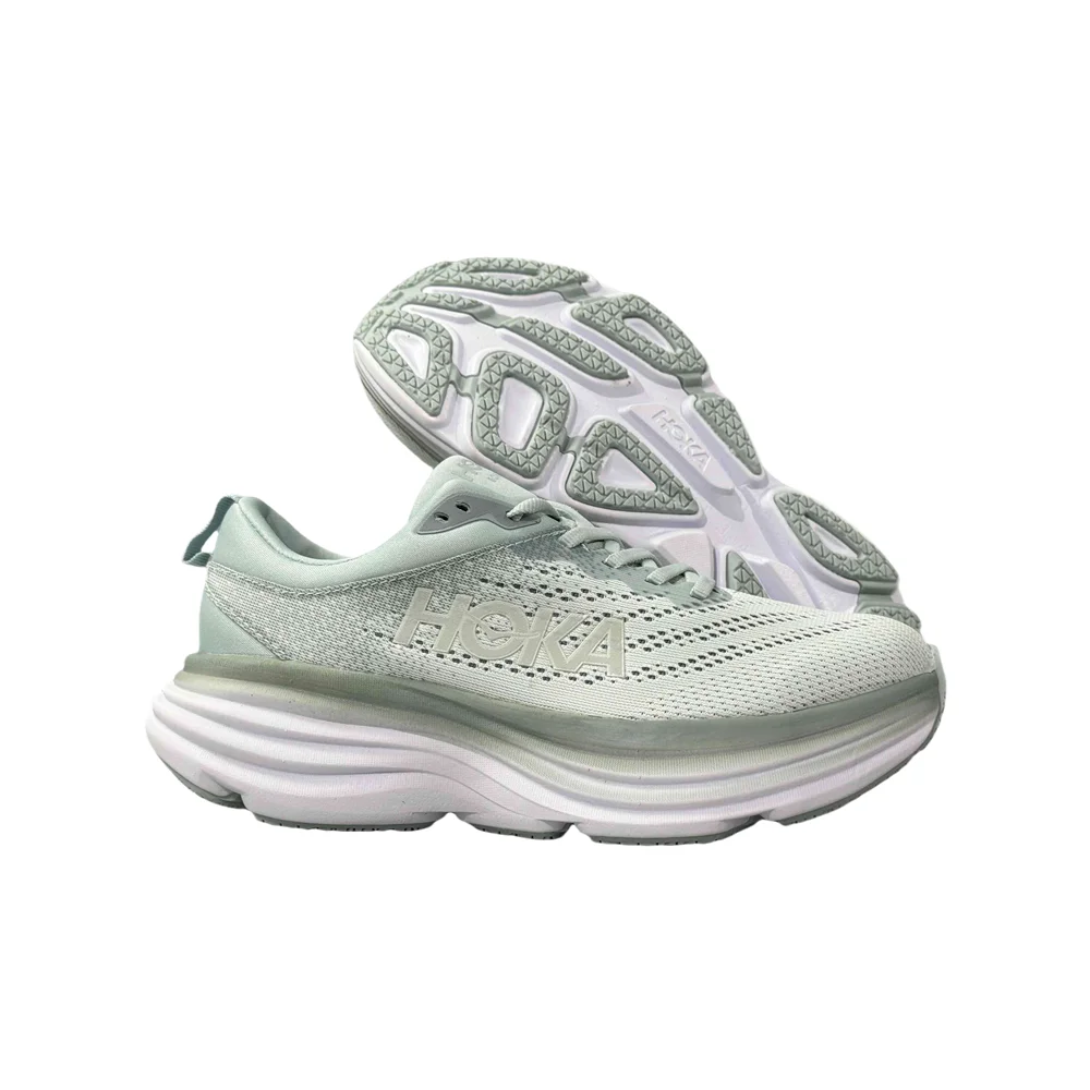 HOKA ONE ONE Bondi 8 Man and Women's  Comfortable Non-slip Wear-Resistant Mesh Breathable Sport Running Shoes 1123202-CBIF