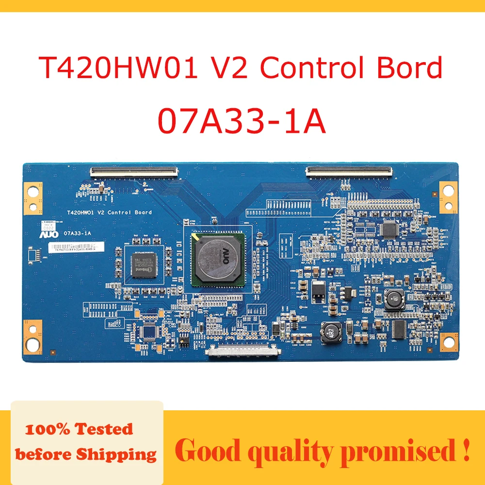 

Tcon Board T420HW01 V2 Control Bord 07A33-1A The Circuit Tested The TV Logic Board Replacement Board T420HW01 V2 07A33 1A