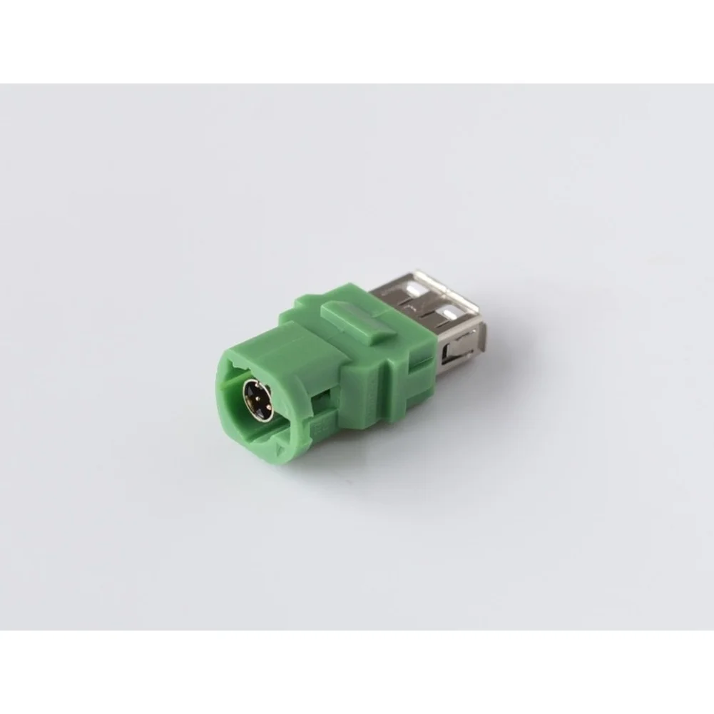 Green USB Interface Port for BMW For Porsche For Benz For Skoda For Ford Cars Compatible with Factory USB Slot