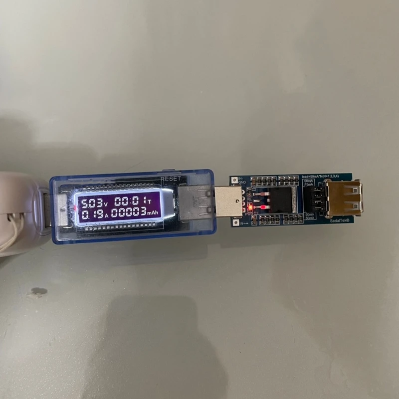 USB 5V Power Charging Simulated Load With LED Prevents Sleep