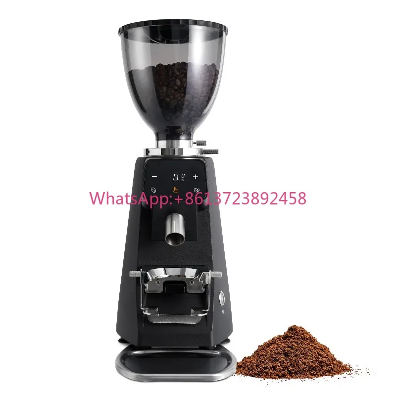 100 Settings Touch Screen Espresso Machine with 500g Hopper Professional 64mm Burr Coffee Grinder