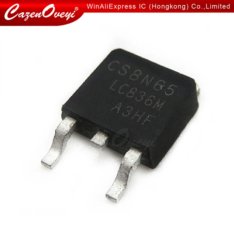 4pcs/lot CS8N65AO CS8N65A0 8N65 CS8N65 TO-252 In Stock