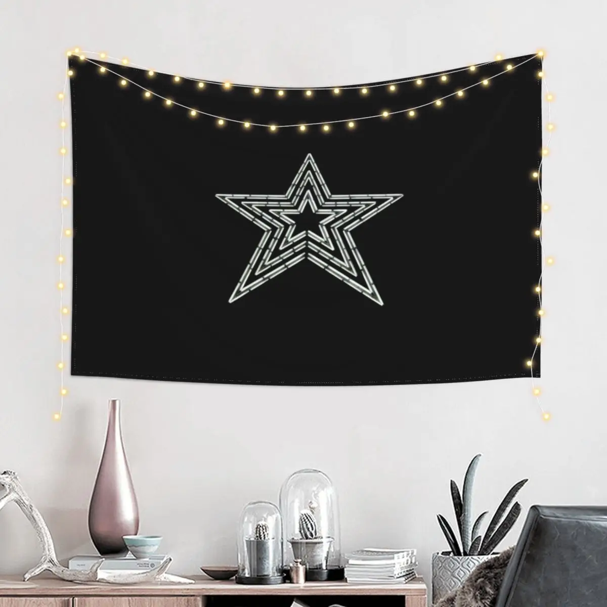 

Neon Star Tapestry Cute Room Decor On The Wall Room Decorating Aesthetic Tapestry
