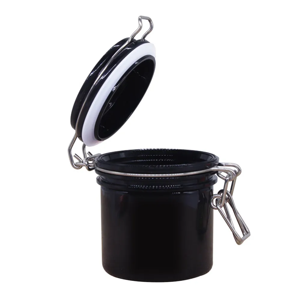 

1Pcs Activated Carbon Eyelash Glue Storage Jar Professional Moisture Proof Odor Absorbing Eyelash Extension Container Black