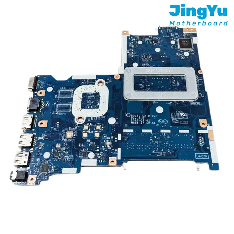 For HP 15-AC 15-AY 250 G5 Laptop Motherboard LA-D703P Mainboard with I3-5005U I5-5200U CPU UMA DDR3L