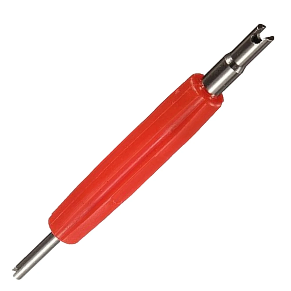 

Red 122Mm Tire Core Wrench Tyre Repair Air Conditioning Gas Nozzle Adjustment Tool For Cars Trucks Motorcycles Bikes Corrosion