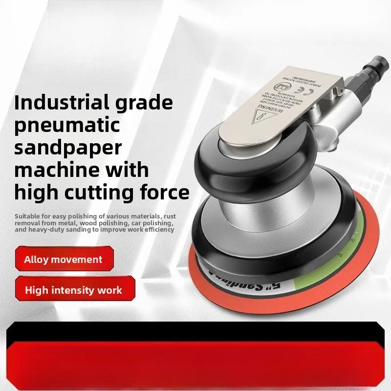 Industrial 5 Inch Pneumatic Sander for Woodworking Auto Dry Polishing Grinding Machine
