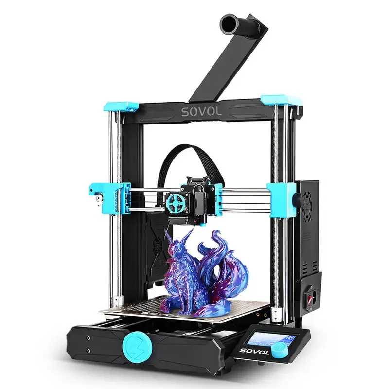 SV06 Dual Z axis 3D Printer All Metal Hotend Planetary Dual Gear Direct Drive FDM Auto Leveling 32 Bit Silent Board impresora 3d