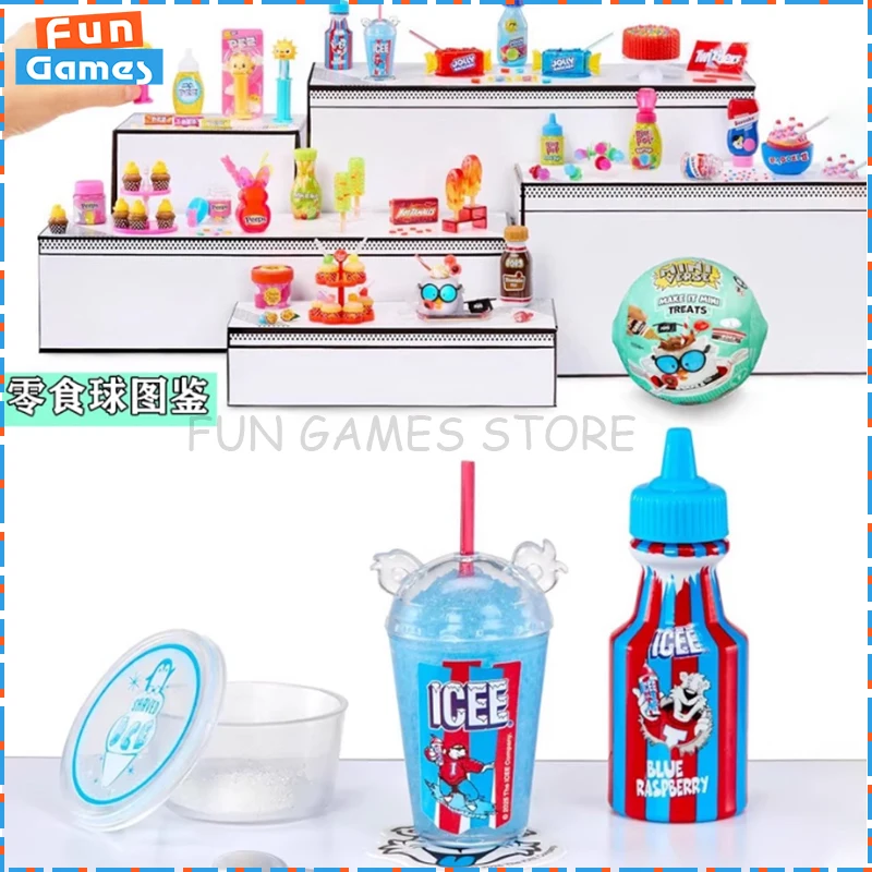 MGA Miniverse Mini Blind Ball Toys Halloween Food Play House Toy Brand Snacks Mini Mystery Box Decoration Custom Toys Kids Gift