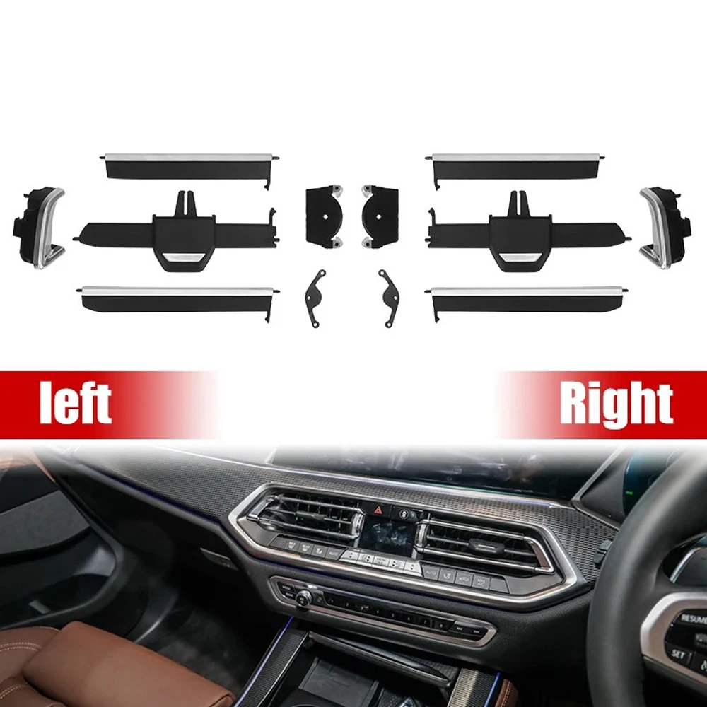 

Central Air Vent Outlet Grille Clip A/C Outlet Repair Kit For BMW G05 X5 G06 X6 G07 X7 2019 2020 2021 64119458541 64119458543