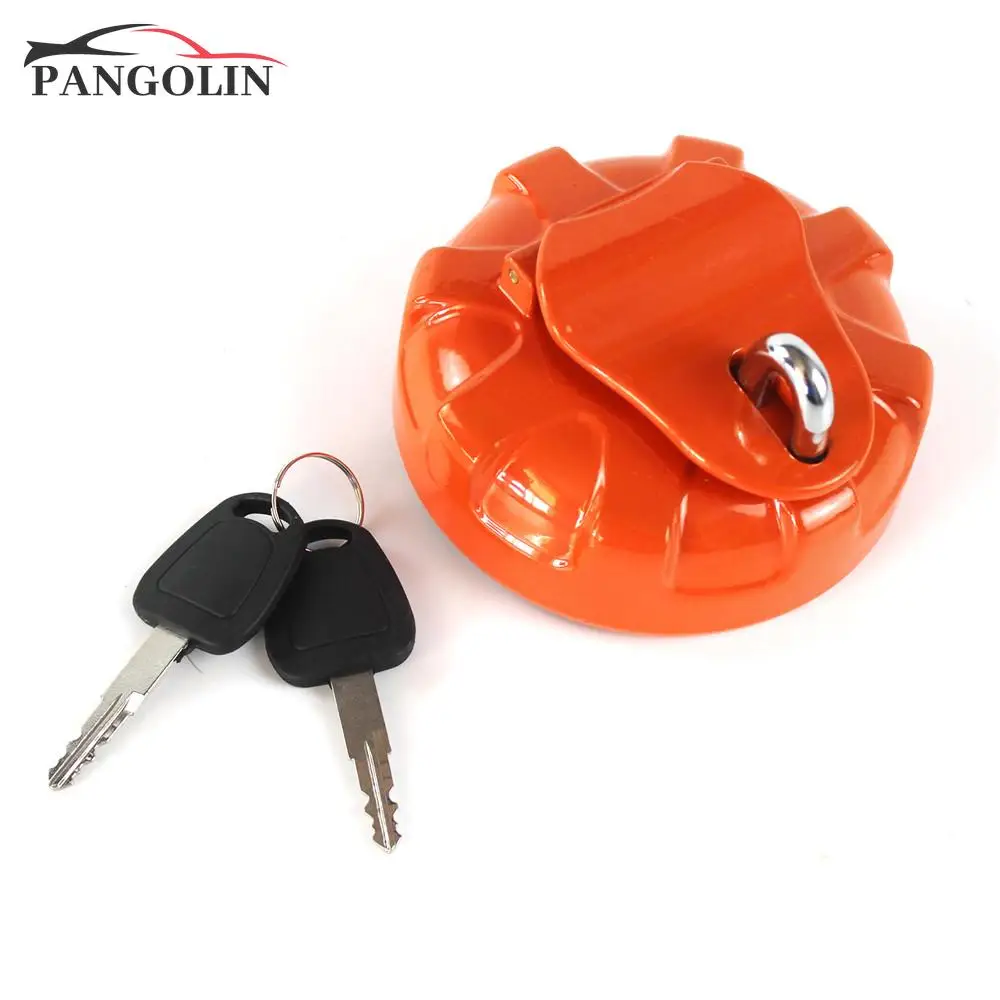 K1004166 Fuel Tank Cap Assembly with 2 Keys for Daewoo Doosan DH300 DH150-7 Excavator Repair Parts, 3 Months Warranty