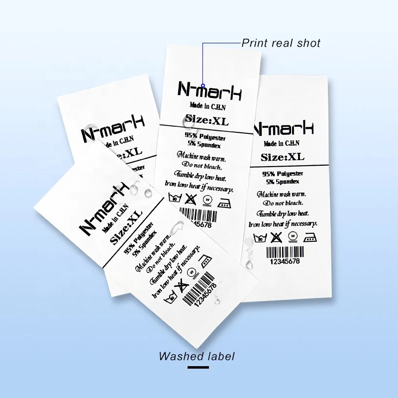 2026 YC Satin Ribbon Fabric Label Printer Customized Washable Foil Material Printing Durable Water-resistant Personalize 203dpi