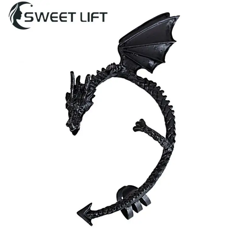 Takı Zarif Tasarım Ejderha Göz Alıcı Dekoratif Ünlü Stili Popüler Moda Moda Kulak Manşetleri Benzersiz Trendy