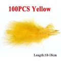 100 piezas Amarillo