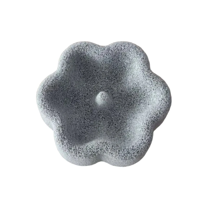 Stone Look Bird Dish for Small Pet Birds, Feeding and Water Bowl with Shallow Edges for Cage and Garden Use Daily J0MC