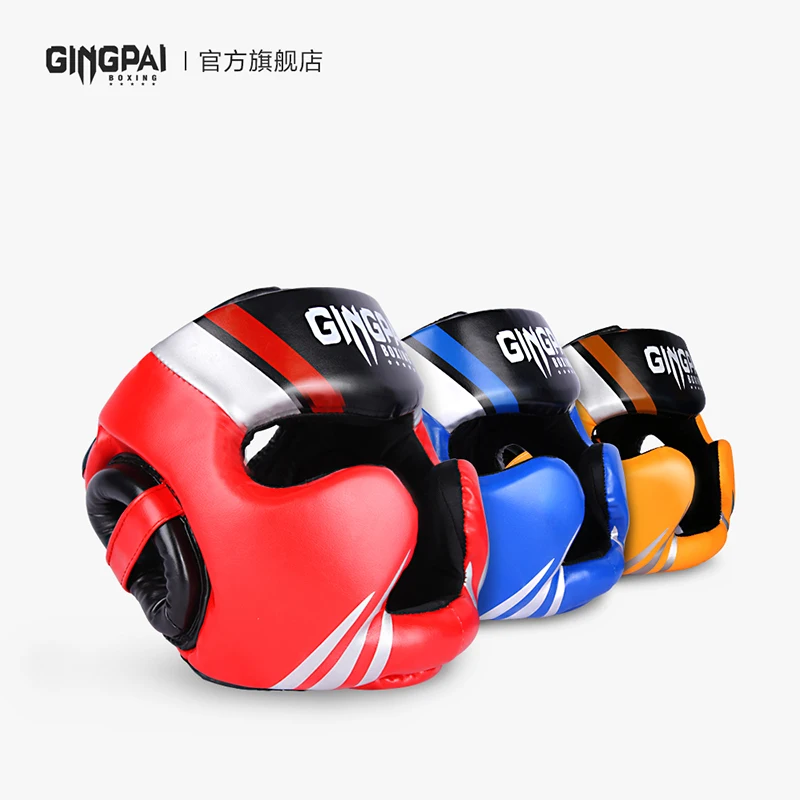 Kick Boxing Helmet Karate Muay Thai Guantes De Boxeo Free Fight Headgear MMA Head Guard Sanda Training Adults Kids Equipment