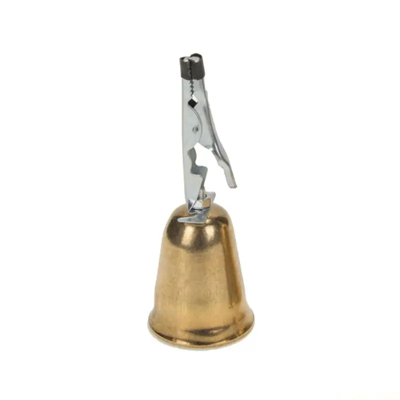 M5TC Coppers Bells Fish Alarm Replacement Fishing Bites Alarms Sea Fishing Bells With Clamps Manual Measurement Alarm Device