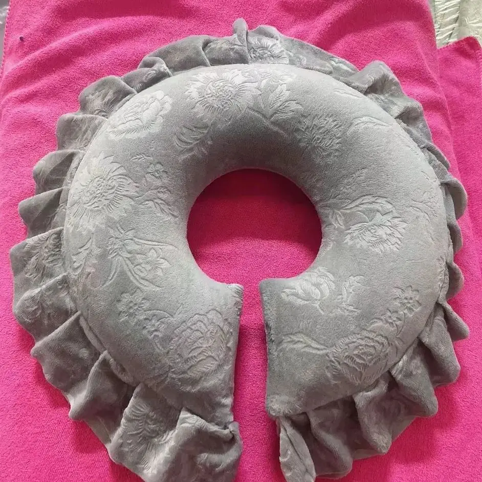 Facial Spa Massage Lying Pillow U Shape for Beauty Salon Massage Tool Spa Bed Pillow Cradle Cushion, Home Decor