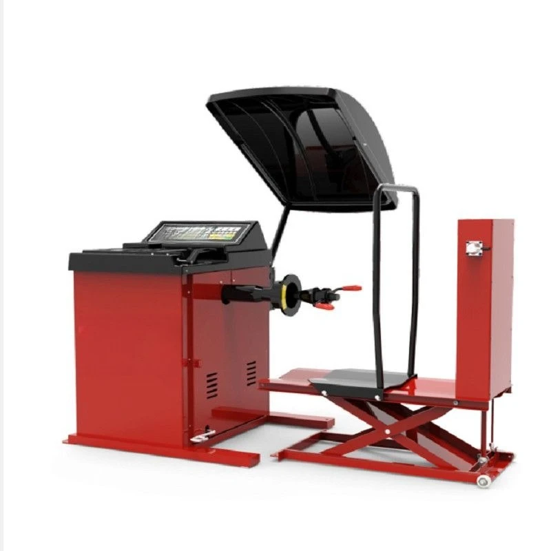 Fully automatic dynamic balancer, for large trucks and trucks