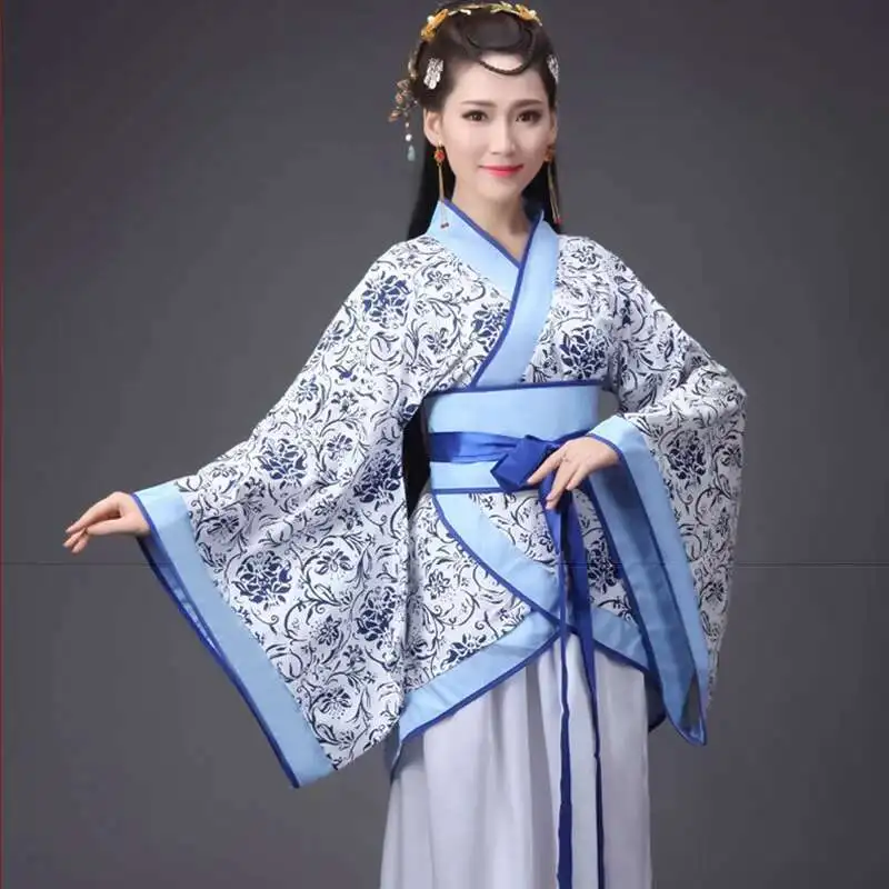 الكبار تانغ دعوى أداء Hanfu أنثى شيونغسام امرأة جديدة مرحلة فستان رقص الأزياء الصينية التقليدية السنة الجديدة