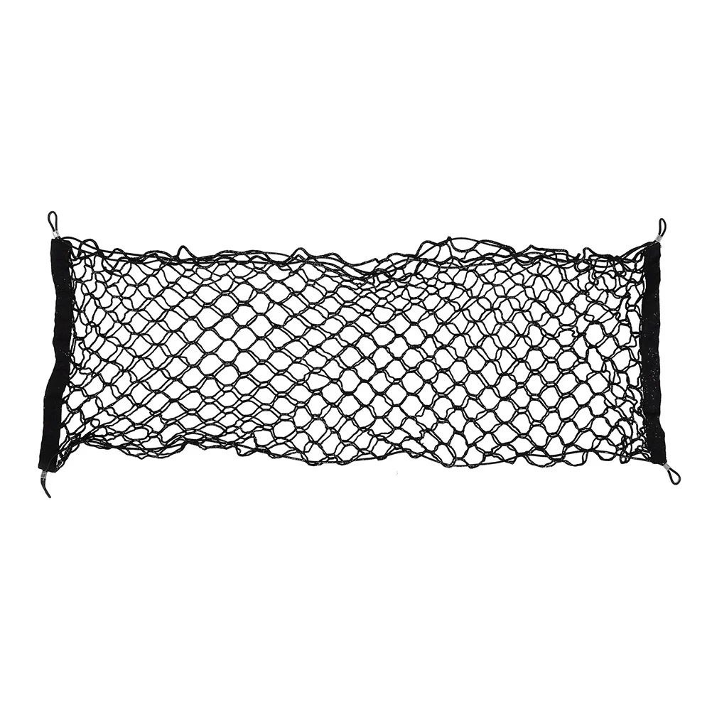 

Dual Layer Car Trunk Storage Net Heavy Duty Elastic Mesh for Suv Truck Boat Organizer Secure with Breathable Design