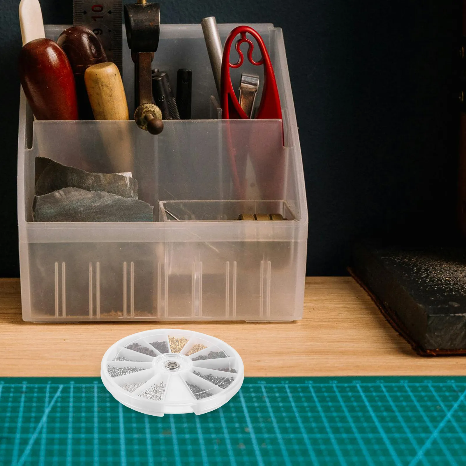 

Набор из 3000 шт. ювелирных обжимных бусин 1,5 мм и 2,0 мм из чистой меди, простые в использовании обжимные элементы для изготовления браслетов и серег, разделительные бусины для рукоделия