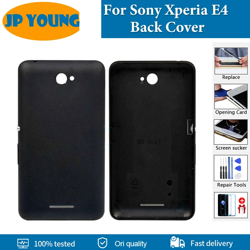 

Качественный задний корпус AAA + для Sony Xperia E4 E2104 E2105, задняя крышка аккумулятора для Sony Xperia E4g E2003 E2006 E2053, замена