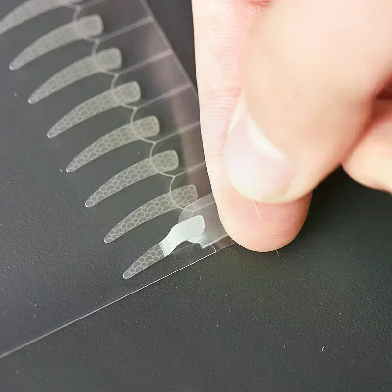 เทปกาวติดตา 3/5/10 แผ่น สติกเกอร์ติดตาแบบซ่อนได้ สำหรับติดตาสองชั้น แบบติดเองได้  เทปแต่งตาธรรมชาติ ขนาด S M L