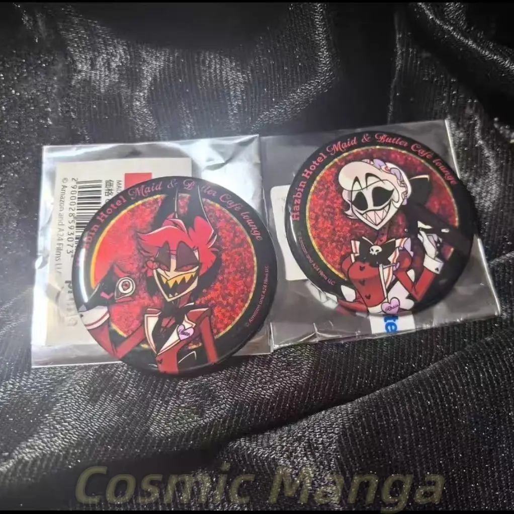 

No Attributes Badge Brooch Tinplate Backpack Decoration Cosplay Collection Fans Halloween Gift Game Anime