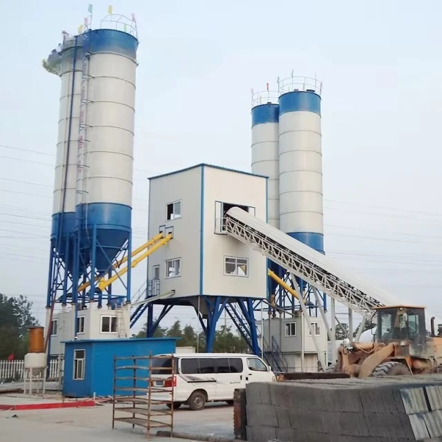 Belt Type Concrete Mixing Plant Price Concrete Plant Ready Mixer Concrete Batching Plant for Sale