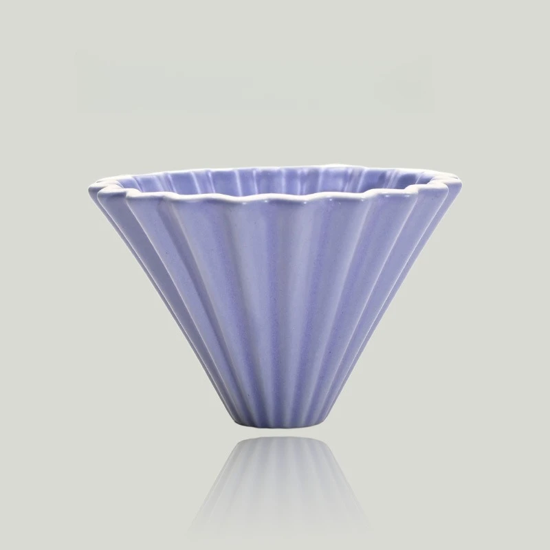 

Чашка с фильтром для кофе, керамическая воронка ручной работы, оригами, складная чашка с фильтром для кофе