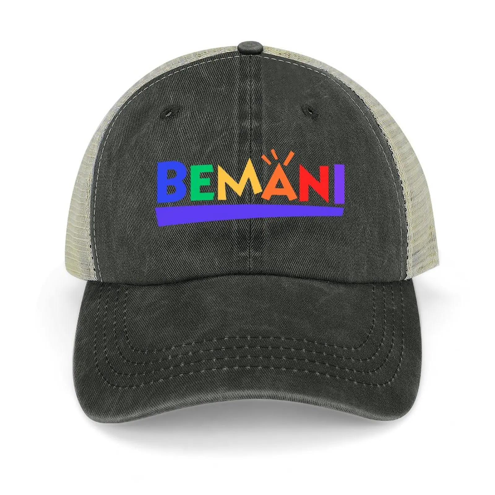 

Bemani Logo Baseball Cap Wild Ball Hat Sunhat western Hat Sunscreen Women Men's
