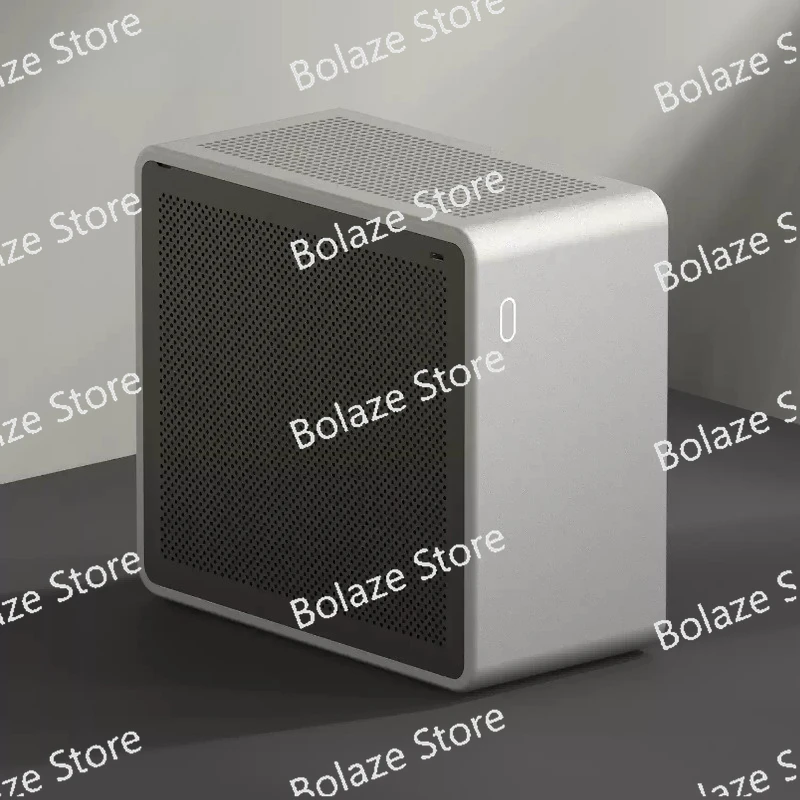 All aluminum alloy integrated itx small chassis, desktop mini desktop A4