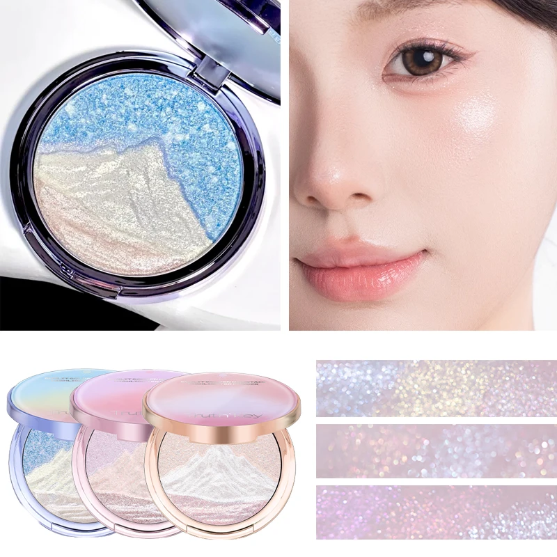 

Truth key 3 Color Mashed Highlighter Cream Facial Highlight Shimmering Brightening Glowing Skin Fine Shimmer Long-Lasting