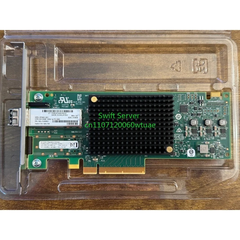 Q0L13A 870001-001 16Gb Single Port Fibre Channel HBA SN1200E