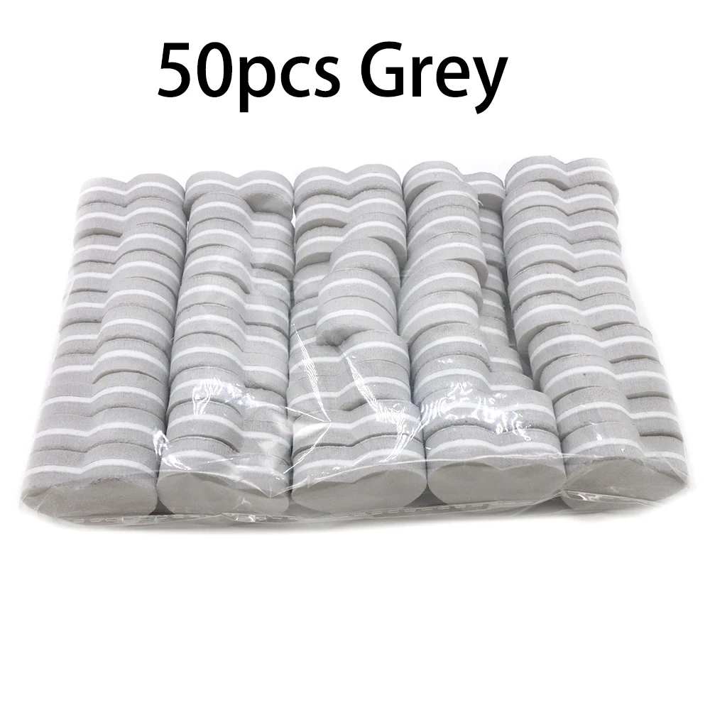 6-50 Stuks Professionele Mini Nagels Art Buffer Bestand 100/180 Schuurpapier Manicure Tips Care Bestand Schuren Polijsten Accessoires gereedschap