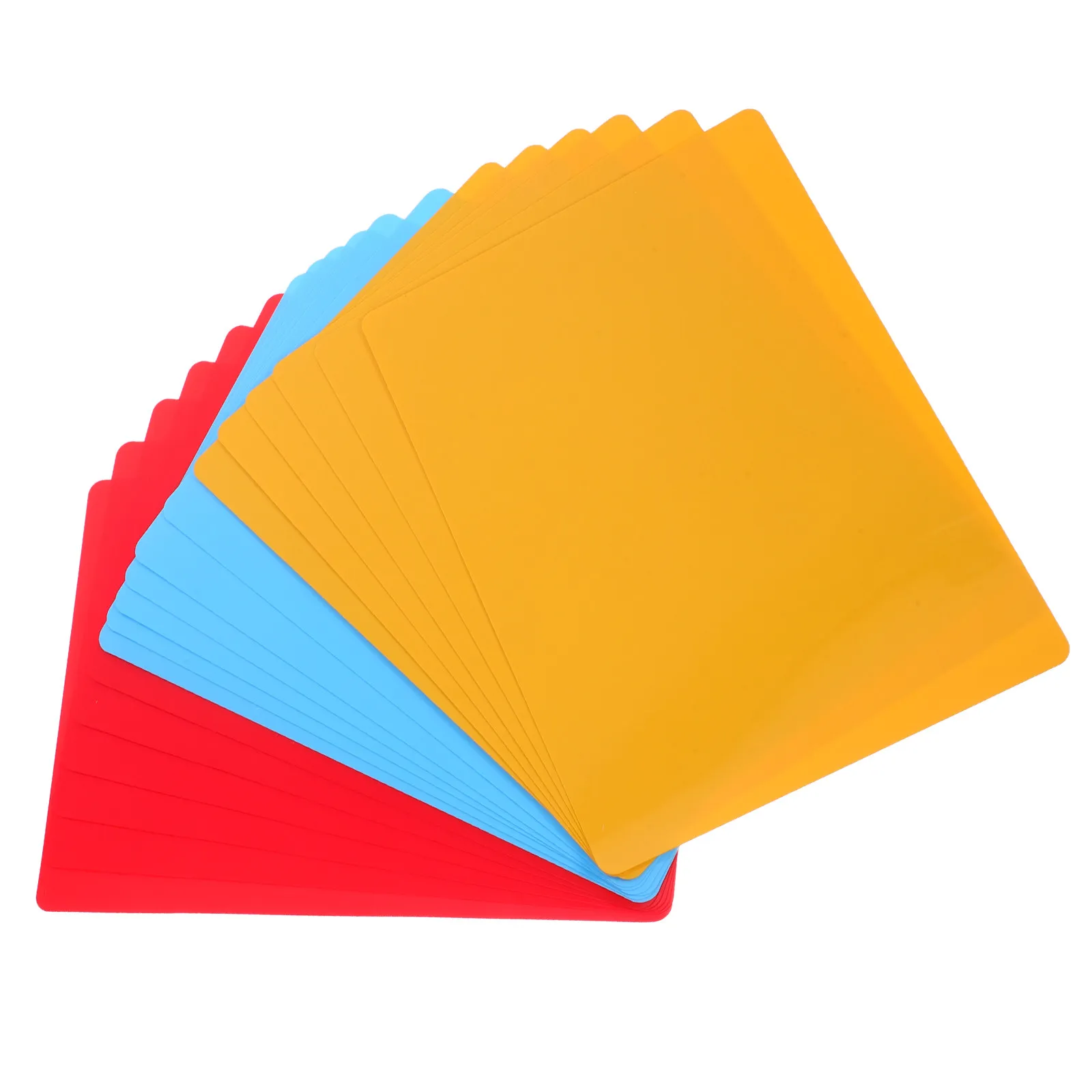 18Pcs Kids Clay Crafting Mats A4 Plastic Sculpting Boards for Pottery Art and Writing Practice Assorted Colors