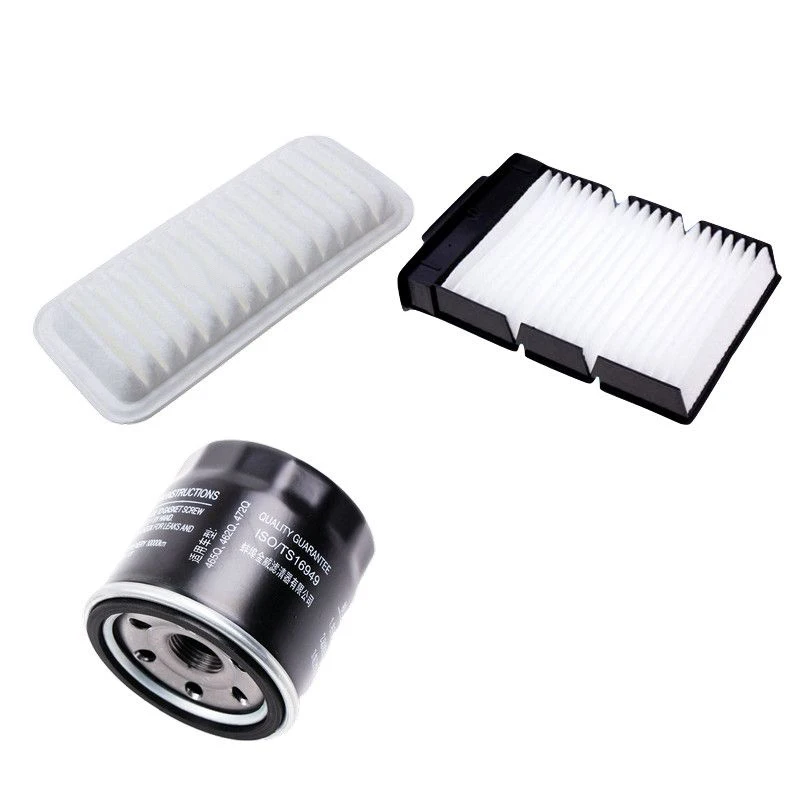 Set Filters for BYD F0 Air Filter Oil Filter Cabin Filter Gasoline Filter 17801-23030 15601-87703 BYDLK-8101014 BYD8121003-A