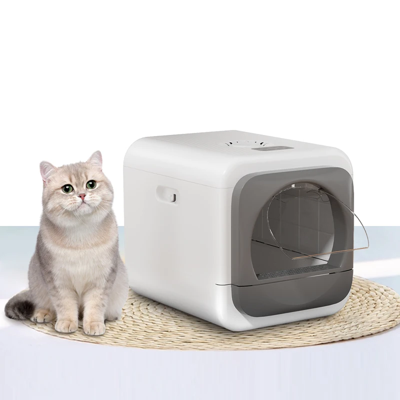 Tuya APP Control Smart Weighing Induction Cat Toliet Automatic Self-cleaning Cat Litter Box