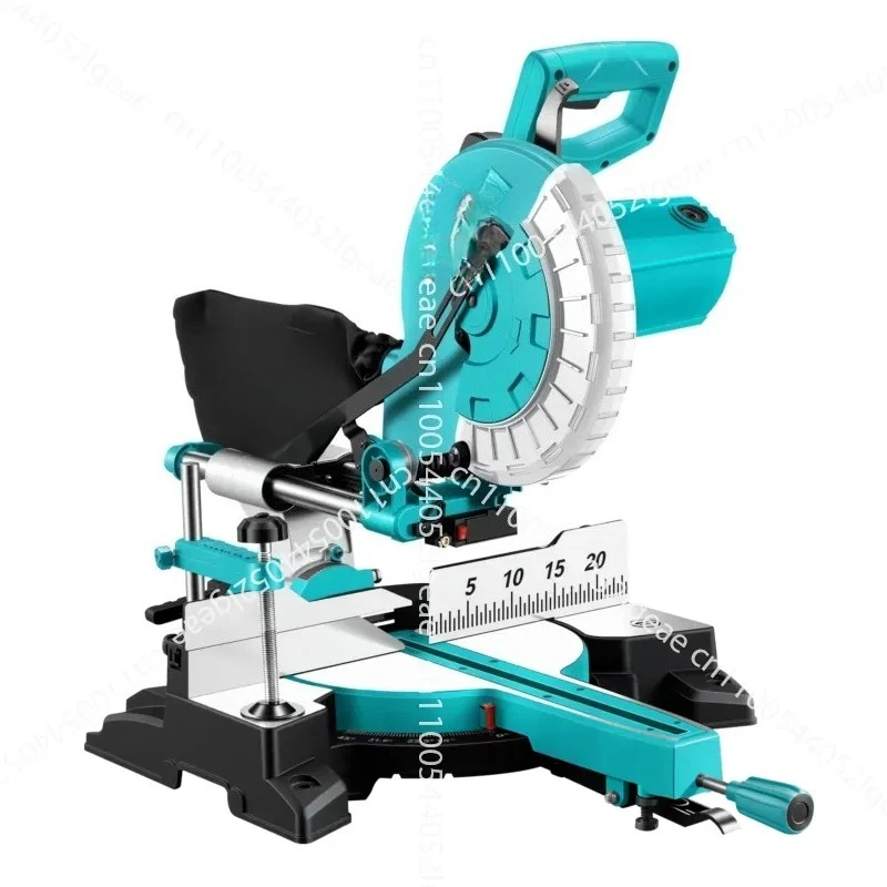 High Power Large Cutting 255mm Wood Aluminum Industrial Electric Double Miter Sliding Composite Miter Saw