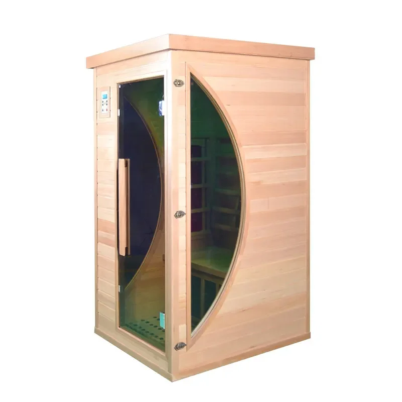 Yjq3 steam room household commercial wood sauna room bath box single double sweat sauna