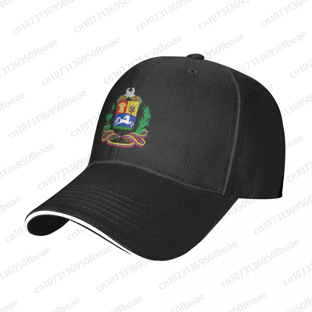 Punk Coat Of Arms Of Venezuela Baseball Caps Hip Hop Sandwich Cap Men Women Adjustable Outdoor Sport Hats