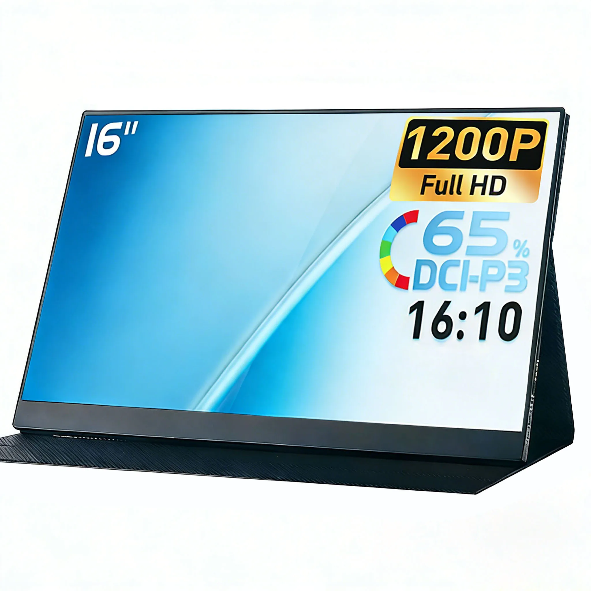 

16 -inch Portable Monitor FHD 1920x1200P 16:10 Secondary External Display For Switch PS4/5 PC Laptop Desktop Screen Extender