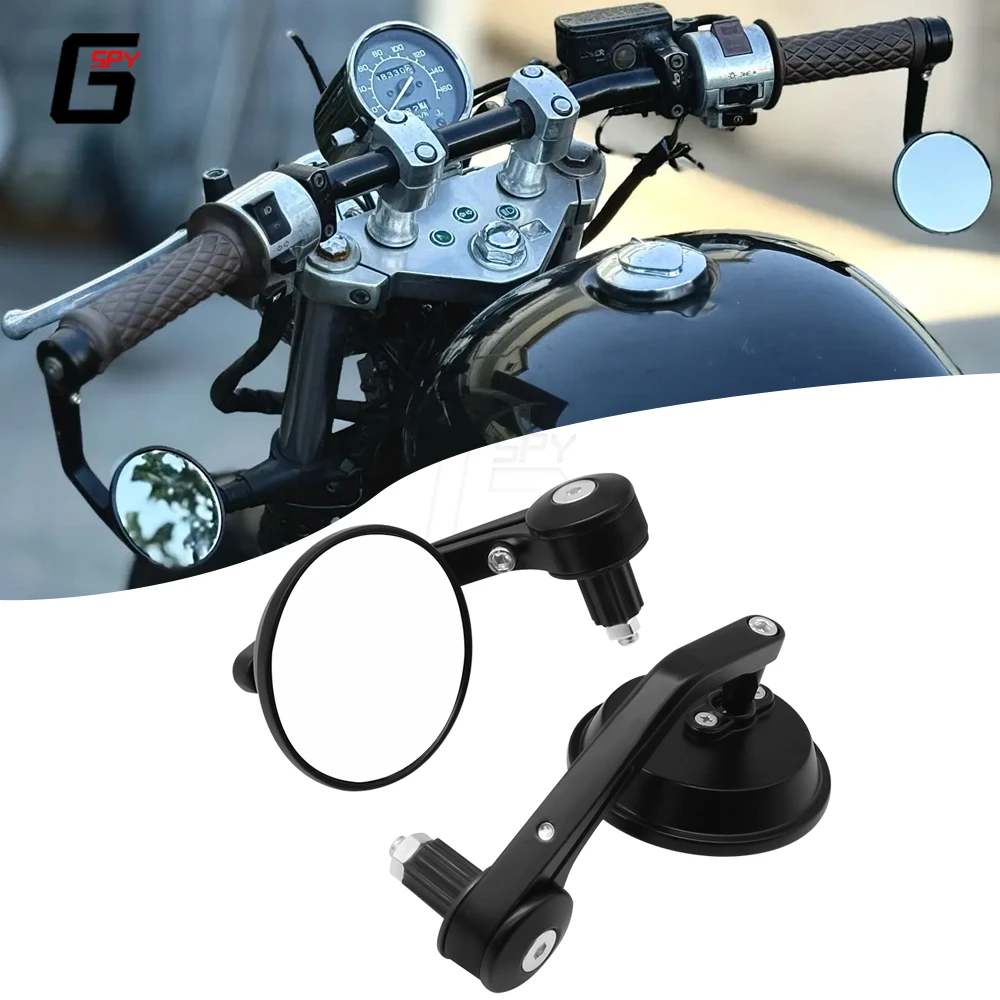

Длинное зеркало заднего вида с круглой ручкой, зеркало заднего вида для мотоцикла, универсальные аксессуары для мотоцикла