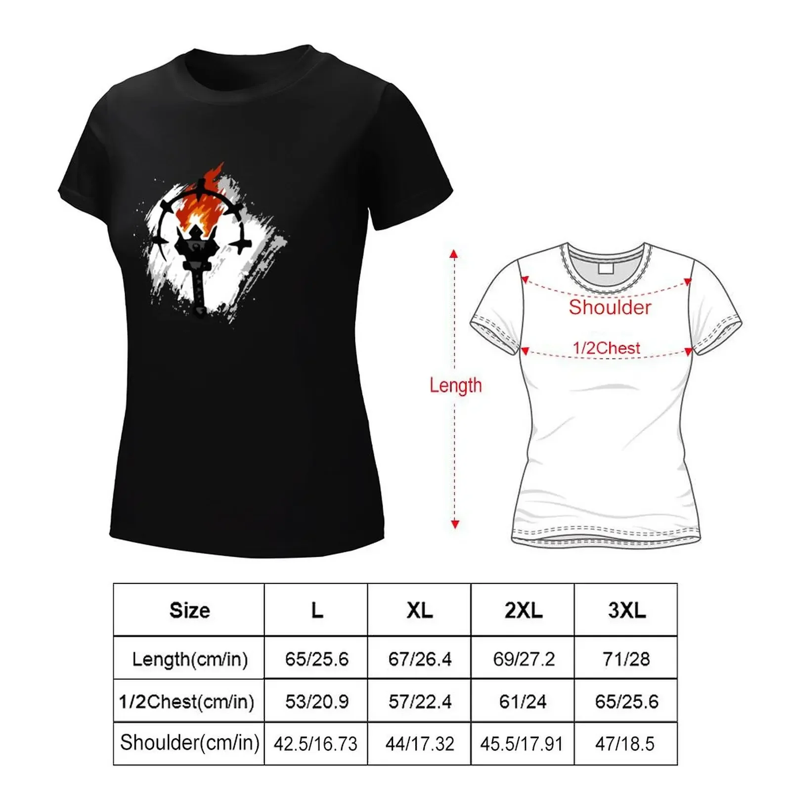 Darkest Dungeon Player T-Shirt tops lady clothes oversized t shirts for Women