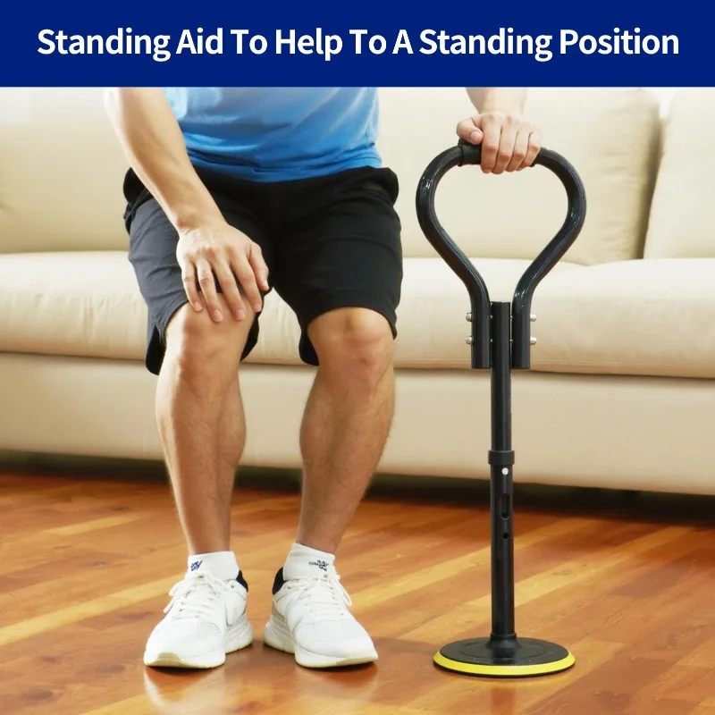 Mobility Aids Tool Adjustable Standing Aid Device To Help Get Up From Floor Lift Assists for Elderly 5 Height Safety Handles