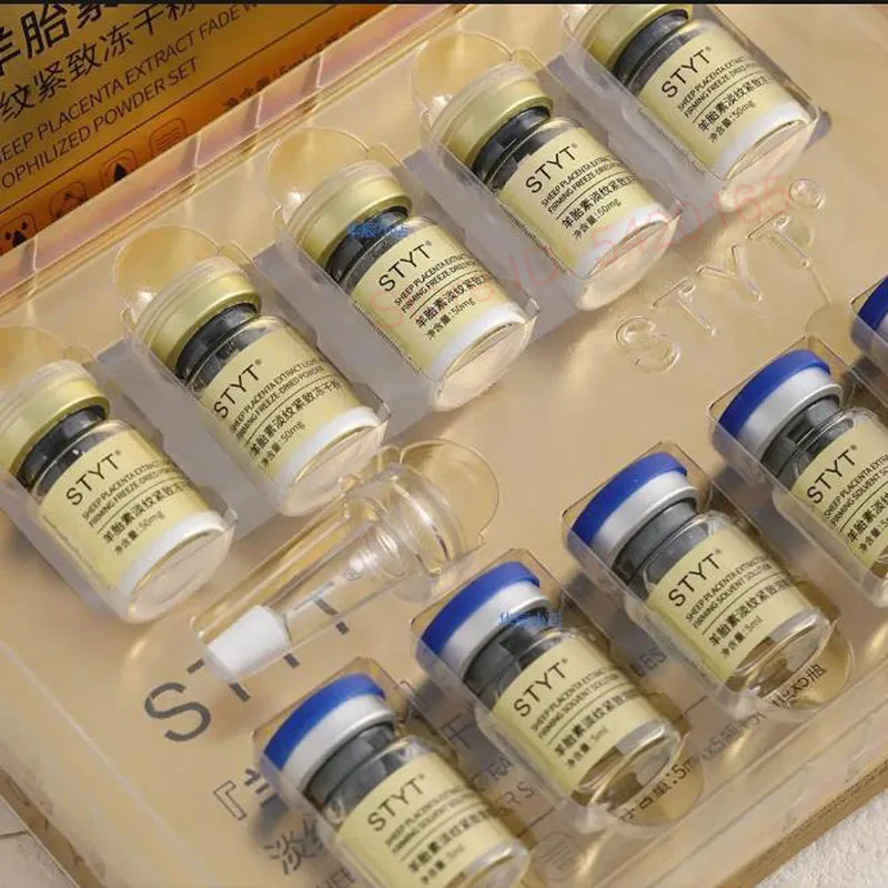 

Sheep Placenta Extract Lyophilized Powder Sensitive Skin Repairing Anti-Wrinkle Firming Hydrating Shrinking Pores Facial Serum
