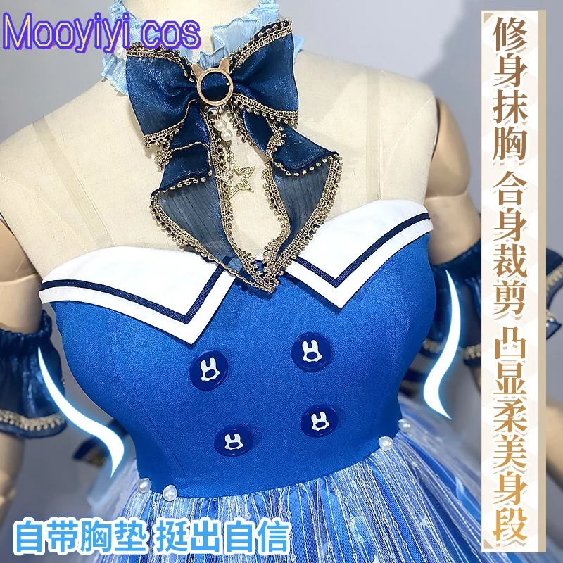 2025 لعبة جديدة إنفينيتي نيكي تأثيري حلي هالوين عيد الميلاد لعب الأدوار حفلة لعبة كوميدية أنيمي الملونة لوليتا تنورة XS-XL