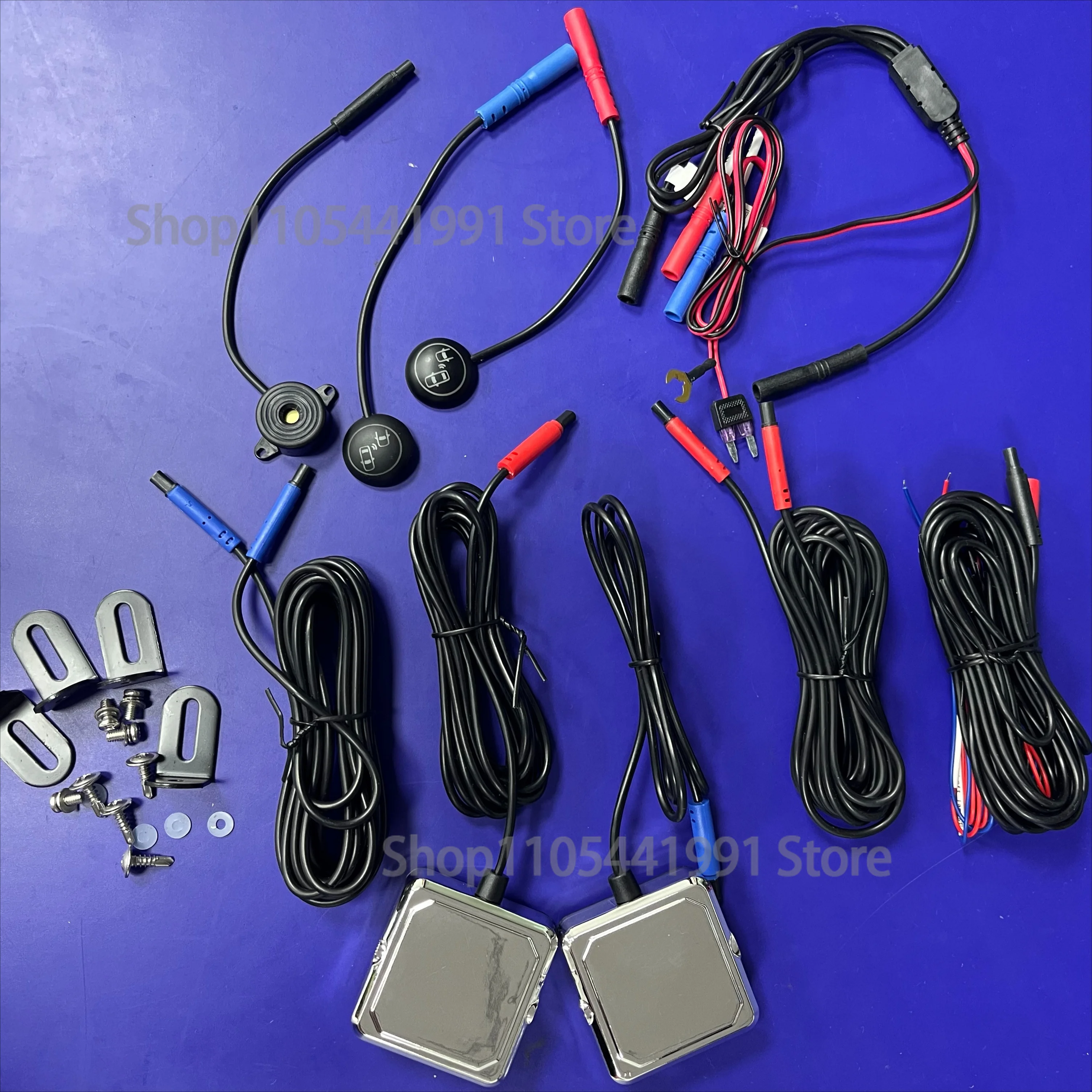 Ultrasonic BSD Blind Spot Detection System, Universal Car Radars Blind Spot Monitoring Sensor System Kit 24GHz Microwave Radar